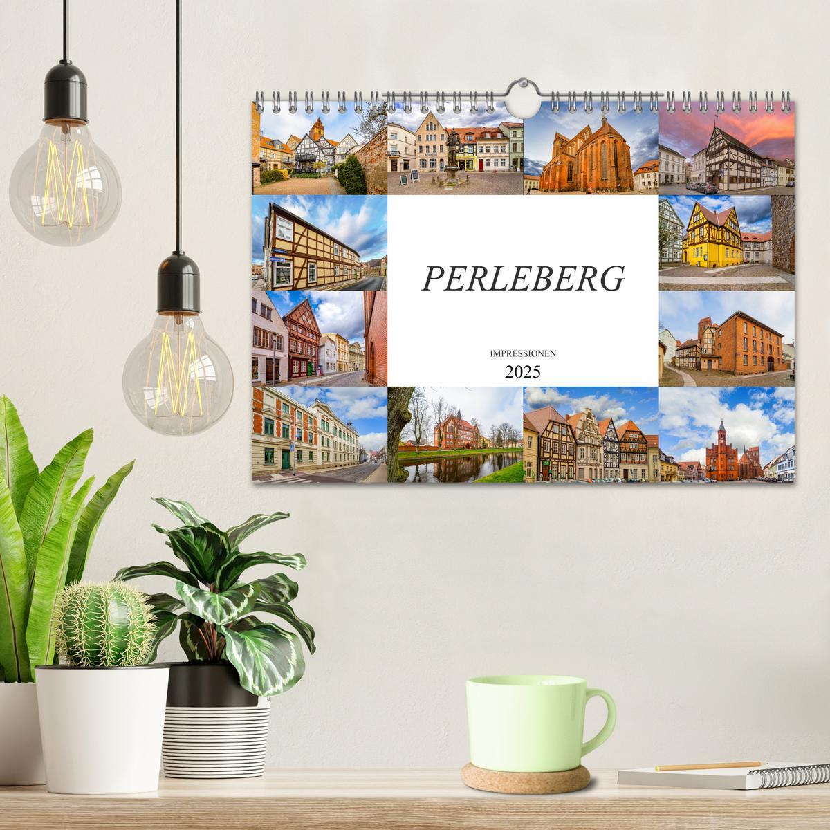 Bild: 9783435240913 | Perleberg Impressionen (Wandkalender 2025 DIN A4 quer), CALVENDO...