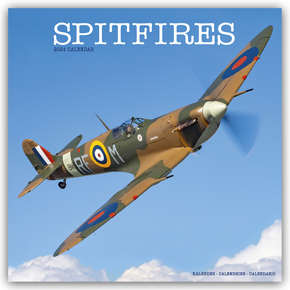 Cover: 9781804601938 | Spitfires - Spitfire - Britisches Jagdflugzeug 2024 | Ltd | Kalender