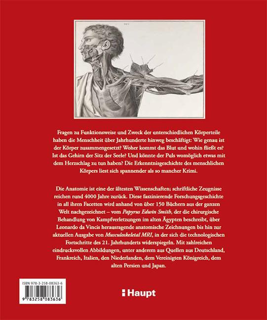 Rückseite: 9783258083636 | Die Geschichte der Anatomie | Colin Salter | Buch | 272 S. | Deutsch
