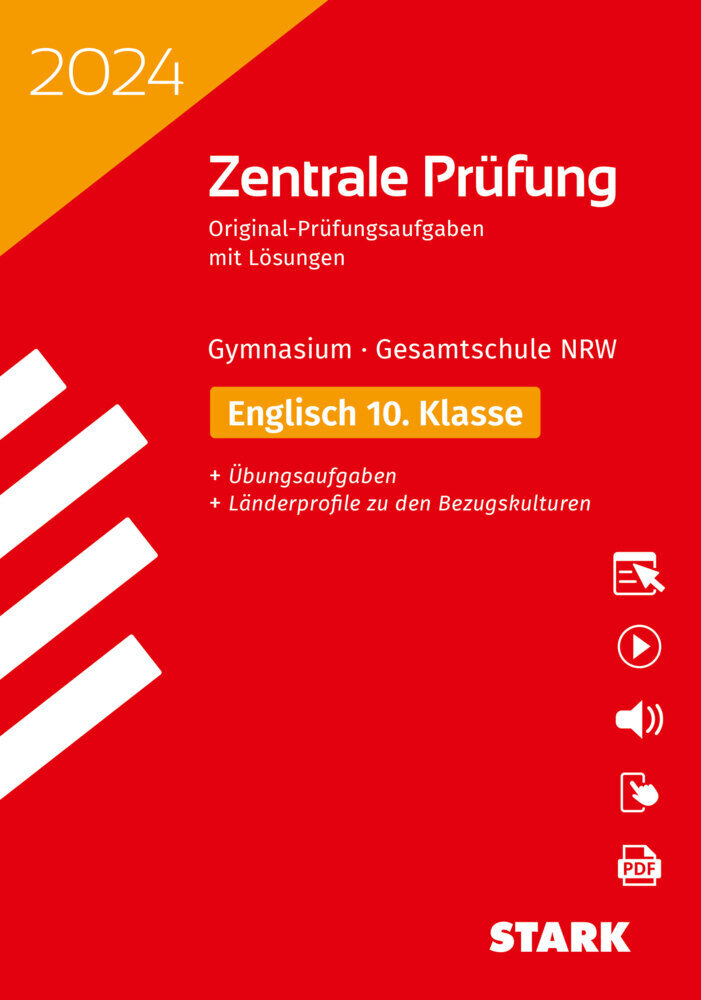 Cover: 9783849056414 | STARK Zentrale Prüfung 2024 - Englisch 10. Klasse - NRW, m. 1 Buch,...