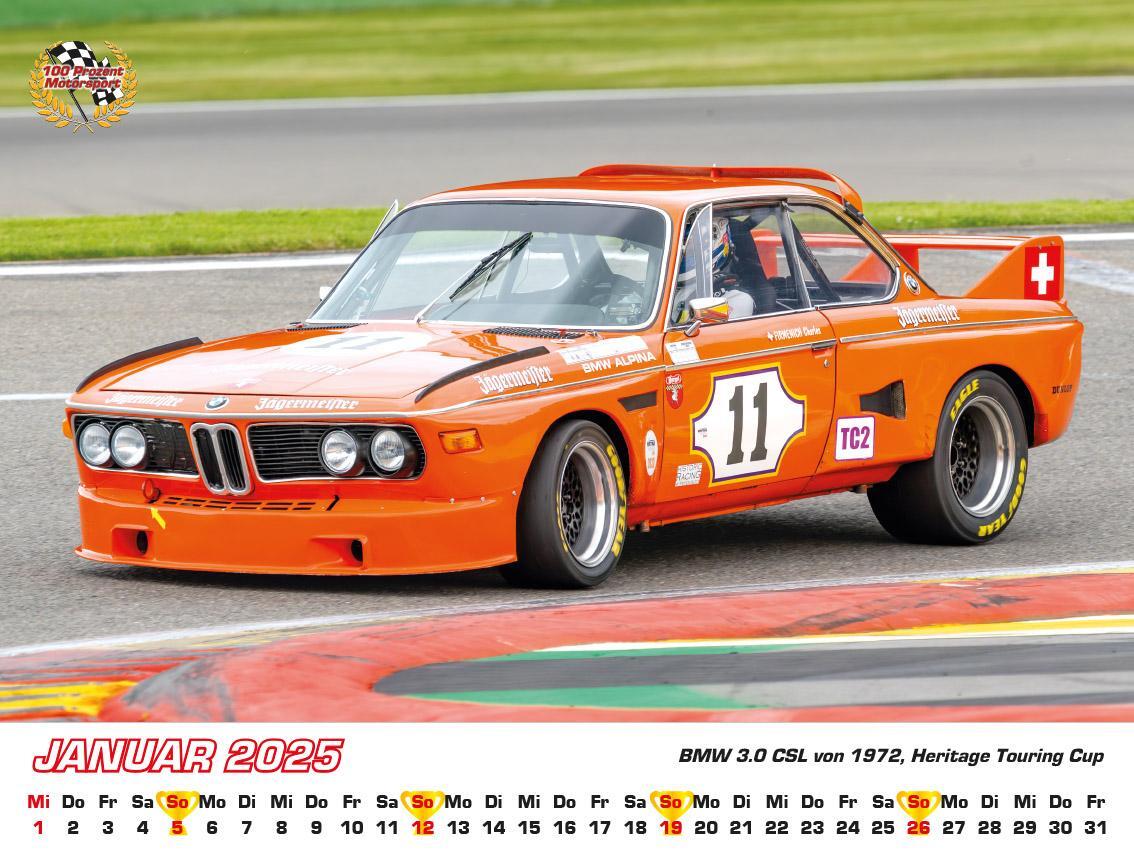 Bild: 9783948794743 | BMW im Rennsport Kalender 2025 | Frank Pommer | Kalender | Deutsch