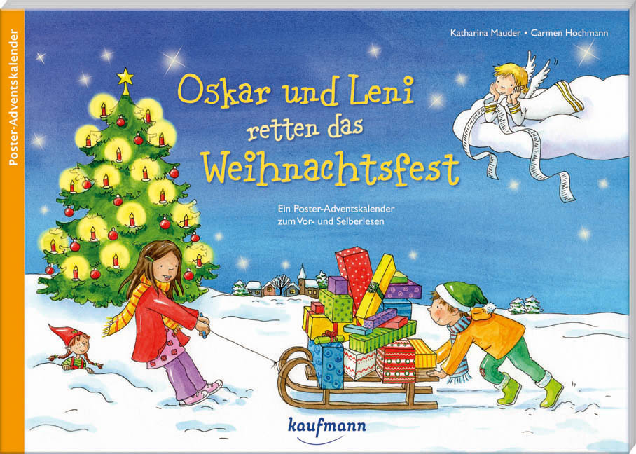 Cover: 9783780609502 | Oskar und Leni retten das Weihnachtsfest | Mauder | Kalender | 52 S.