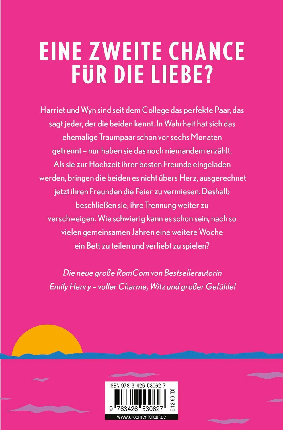 Rückseite: 9783426530627 | Happy Place | Urlaub mit dem Ex. Roman | Emily Henry | Taschenbuch