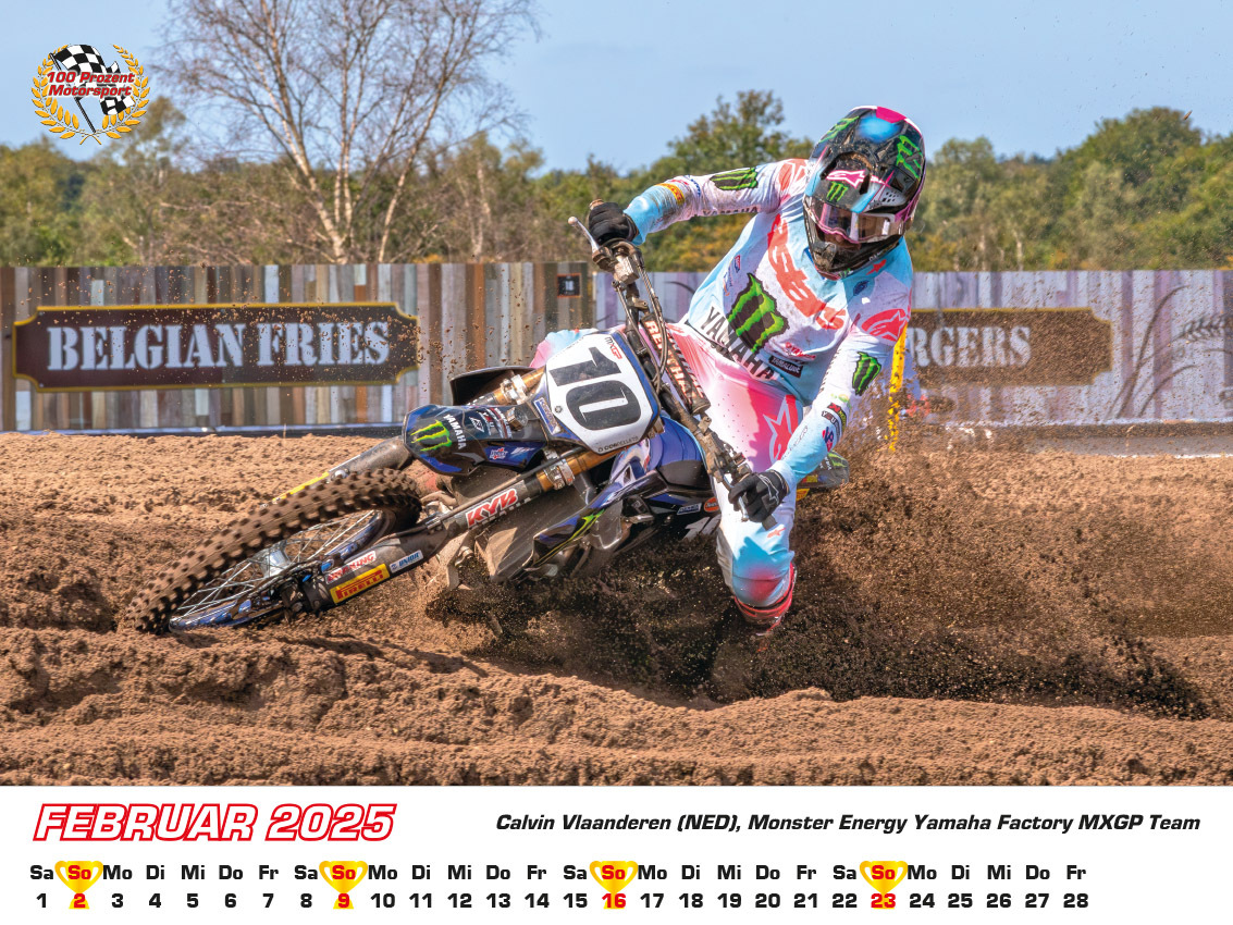 Bild: 9783948794682 | Motocross WM Kalender 2025 | Frank Pommer | Kalender | Deutsch | 2025