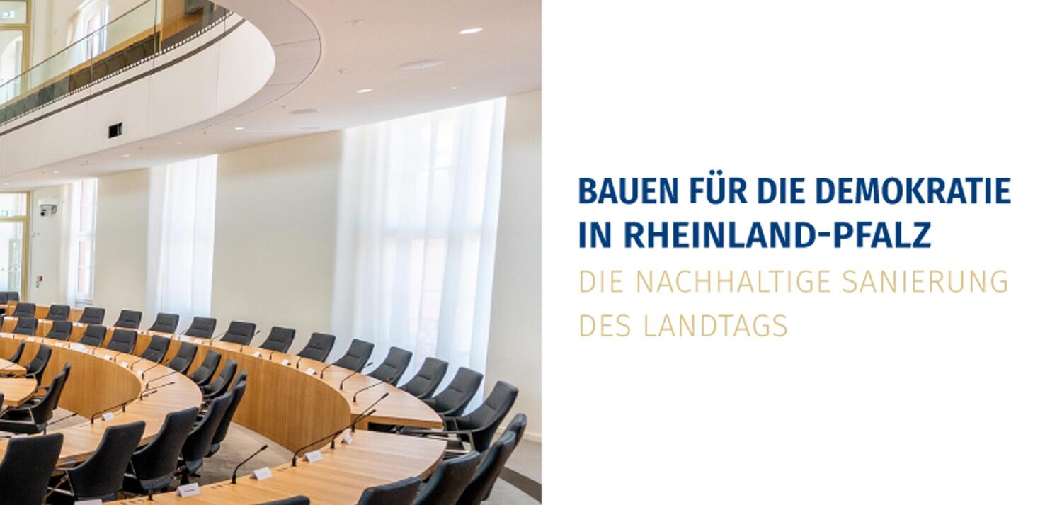 Cover: 9783961762460 | Bauen für die Demokratie in Rheinland-Pfalz | Landtag Rheinland-Pfalz