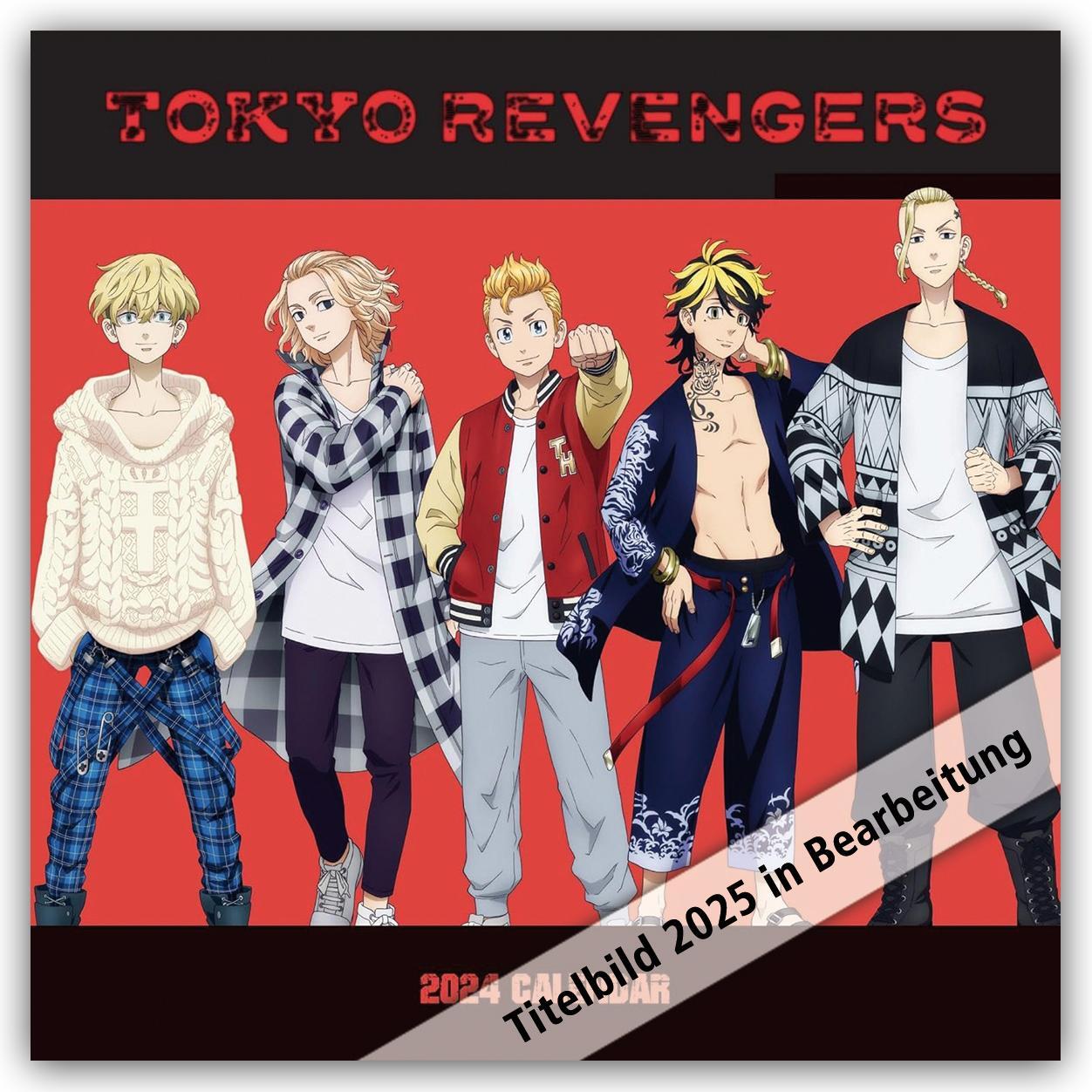 Cover: 9781835271285 | Tokyo Revengers - Kalender 2025 - Wandkalender | Danilo Promotion Ltd