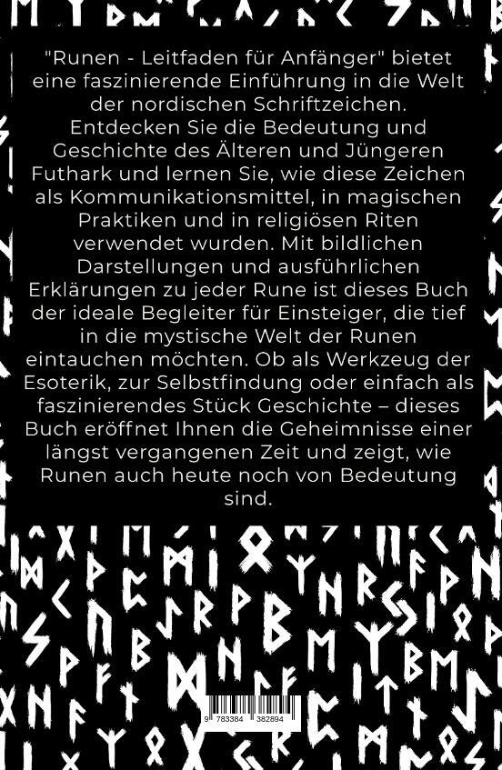 Rückseite: 9783384382894 | Runen - Ein Leitfaden für Anfänger | Tim Nilsen | Taschenbuch | 168 S.