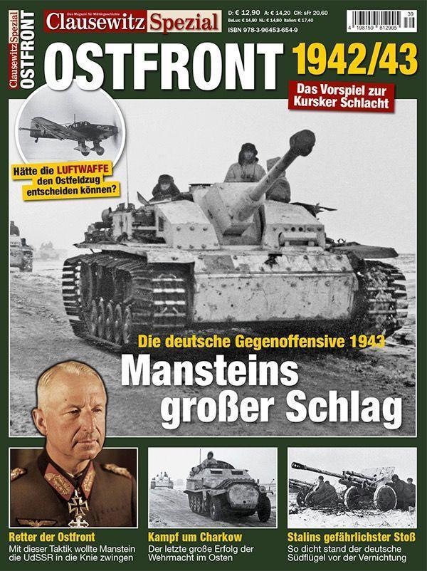 Cover: 9783964536549 | Clausewitz Spezial 39. Mansteins großer Schlag | Stefan Krüger | 2022
