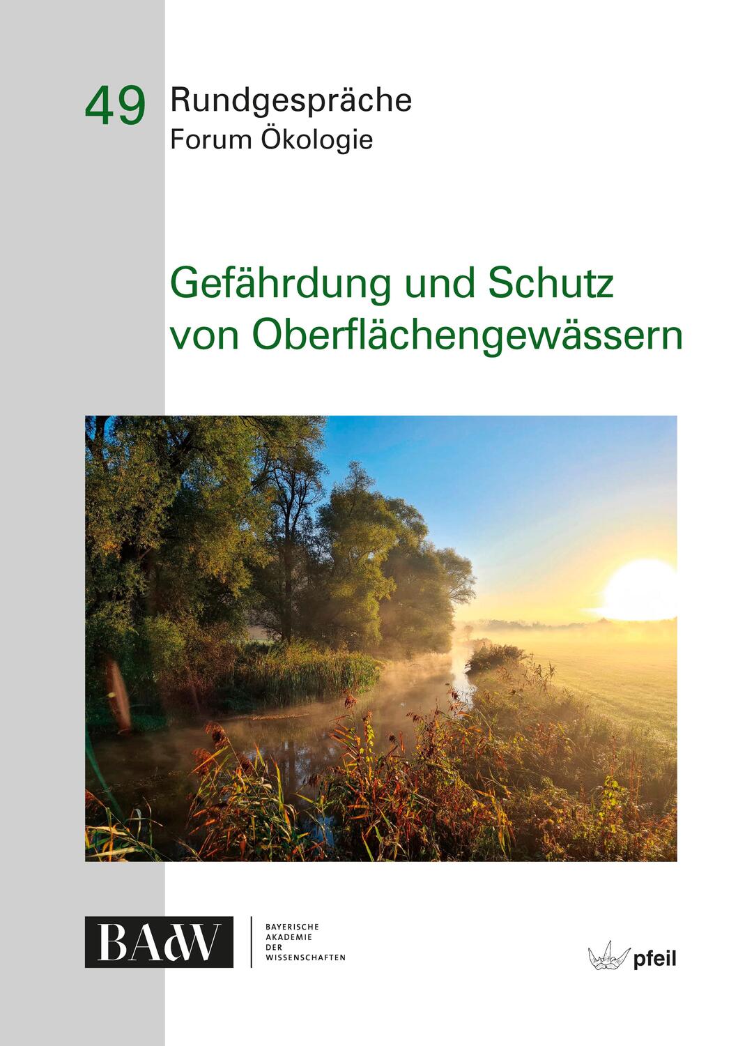Cover: 9783899372854 | Gefährdung und Schutz von Oberflächengewässern | Wissenschaften | Buch