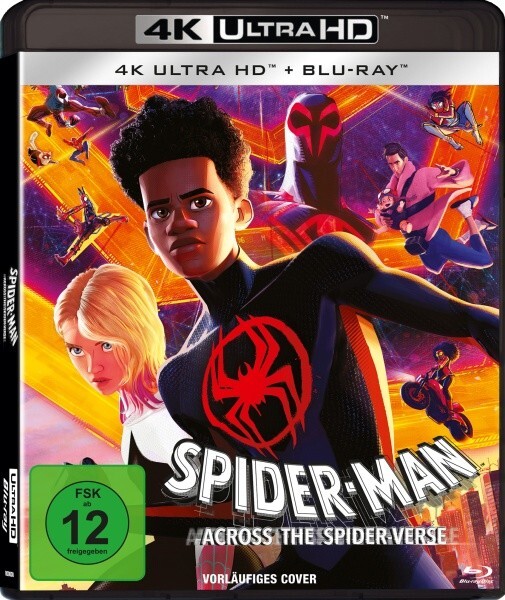 Cover: 4030521760073 | Spider-Man: Across the Spider-Verse (Ultra HD Blu-ray &amp; Blu-ray)