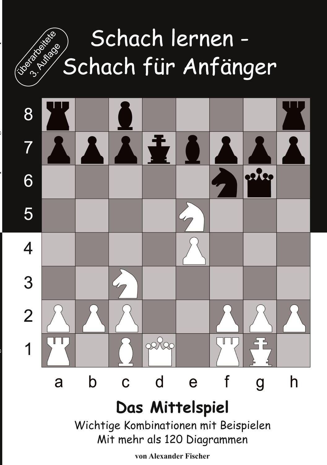 Cover: 9783739204505 | Schach lernen - Schach für Anfänger - Das Mittelspiel | Fischer | Buch