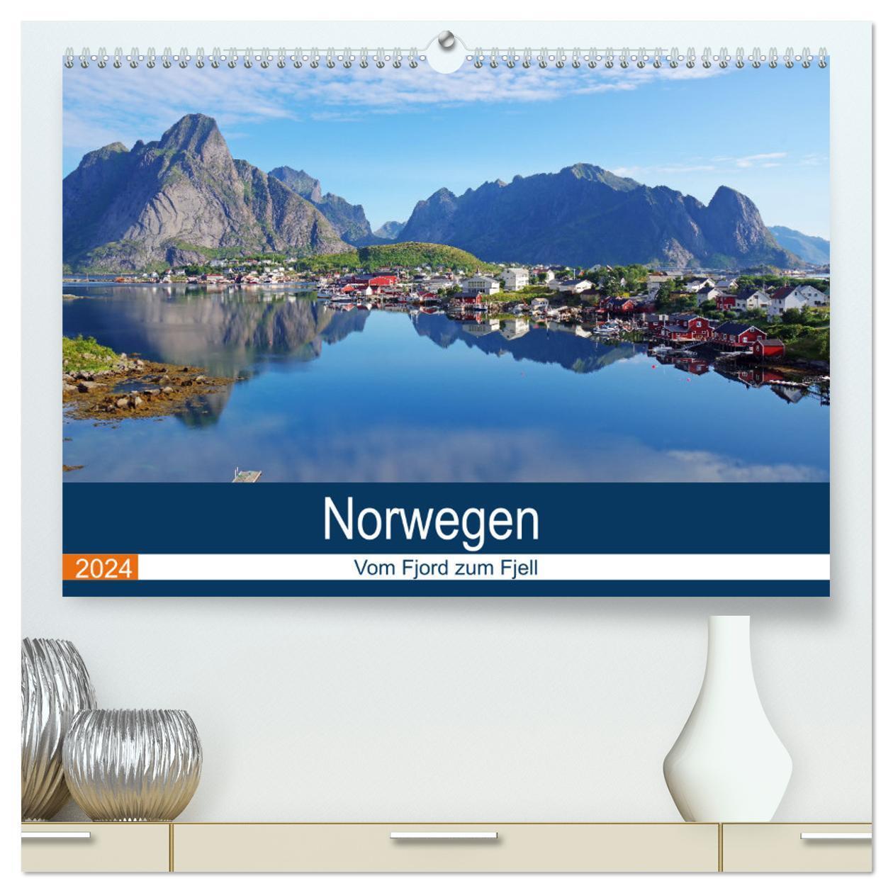 Cover: 9783383441547 | Norwegen 2024 - vom Fjord zum Fjell (hochwertiger Premium...