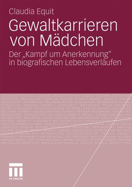 Cover: 9783531183909 | Gewaltkarrieren von Mädchen | Claudia Equit | Taschenbuch | Paperback