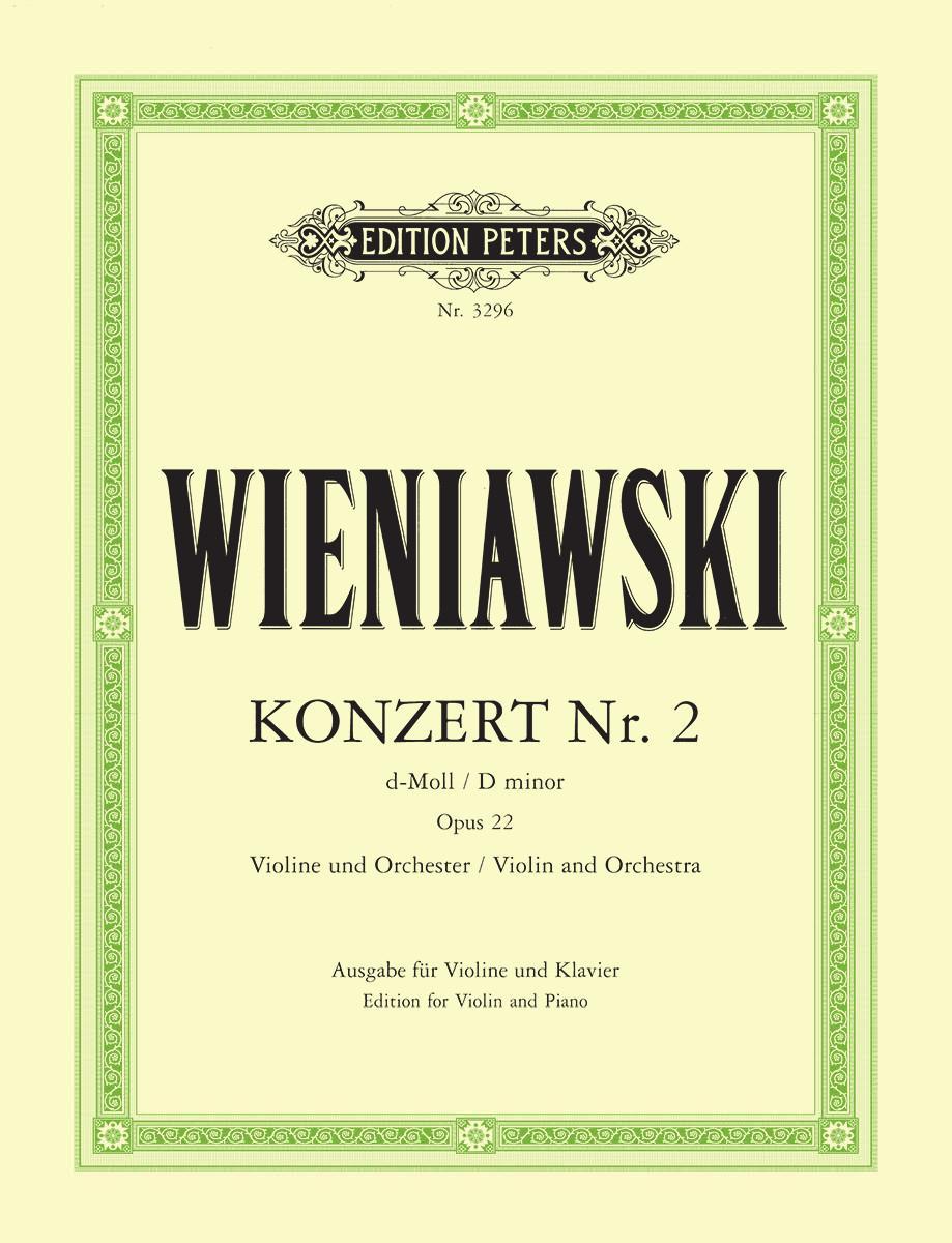 Cover: 9790014015374 | Violin Concerto No. 2 in D Minor Op. 22 (Edition for Violin and Piano)