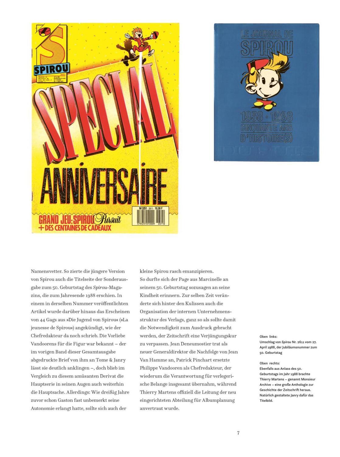 Bild: 9783551716354 | Spirou und Fantasio Gesamtausgabe 15: 1988-1991 | Tome | Buch | 256 S.