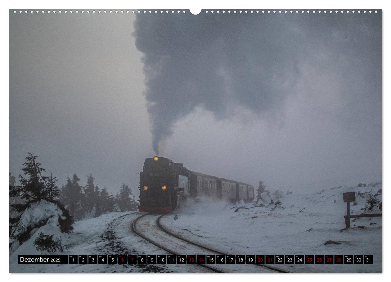 Bild: 9783435120581 | Harzer Schmalspurbahnen 1980er Jahre bis heute (Wandkalender 2025...