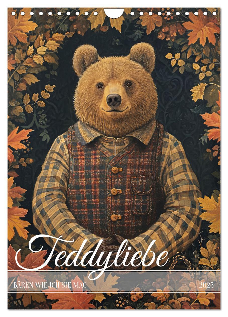 Cover: 9783383781513 | Teddyliebe Bären wie ich sie mag (Wandkalender 2025 DIN A4 hoch),...