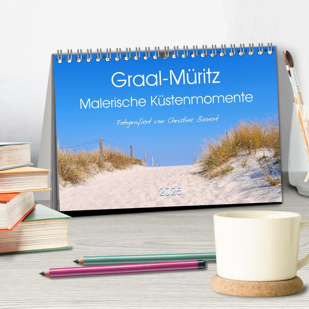 Bild: 9783383897726 | Graal-Müritz, Malerische Küstenmomente (Tischkalender 2025 DIN A5...