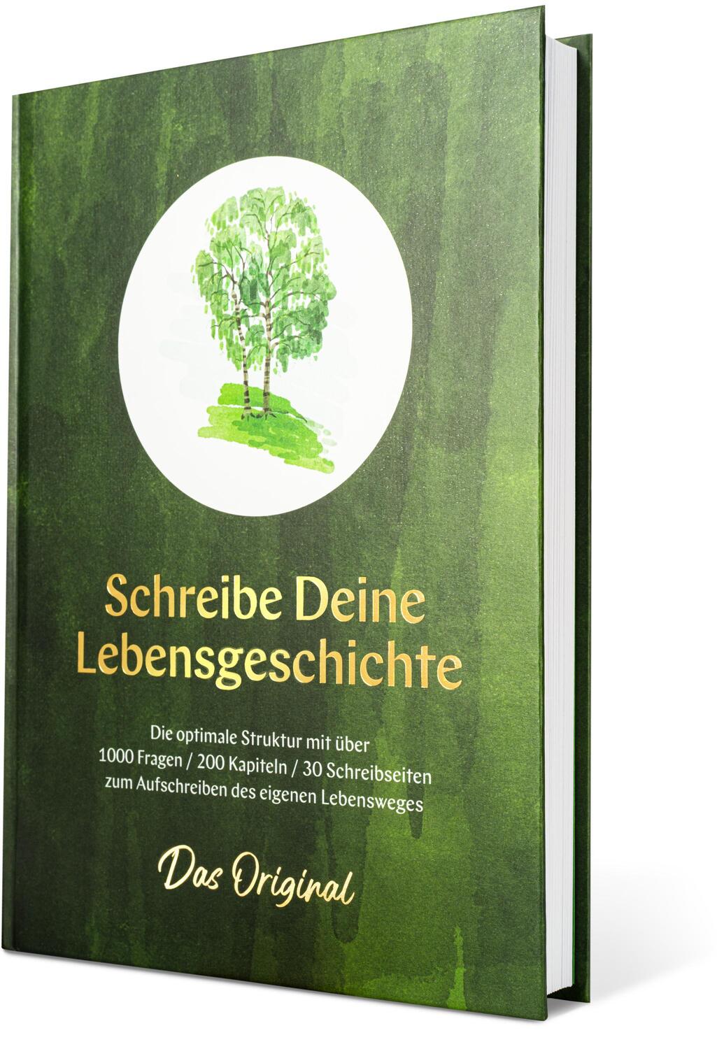 Cover: 9783948481131 | Schreibe Deine Lebensgeschichte - Das Original (GRÜN) | Gabriel | Buch