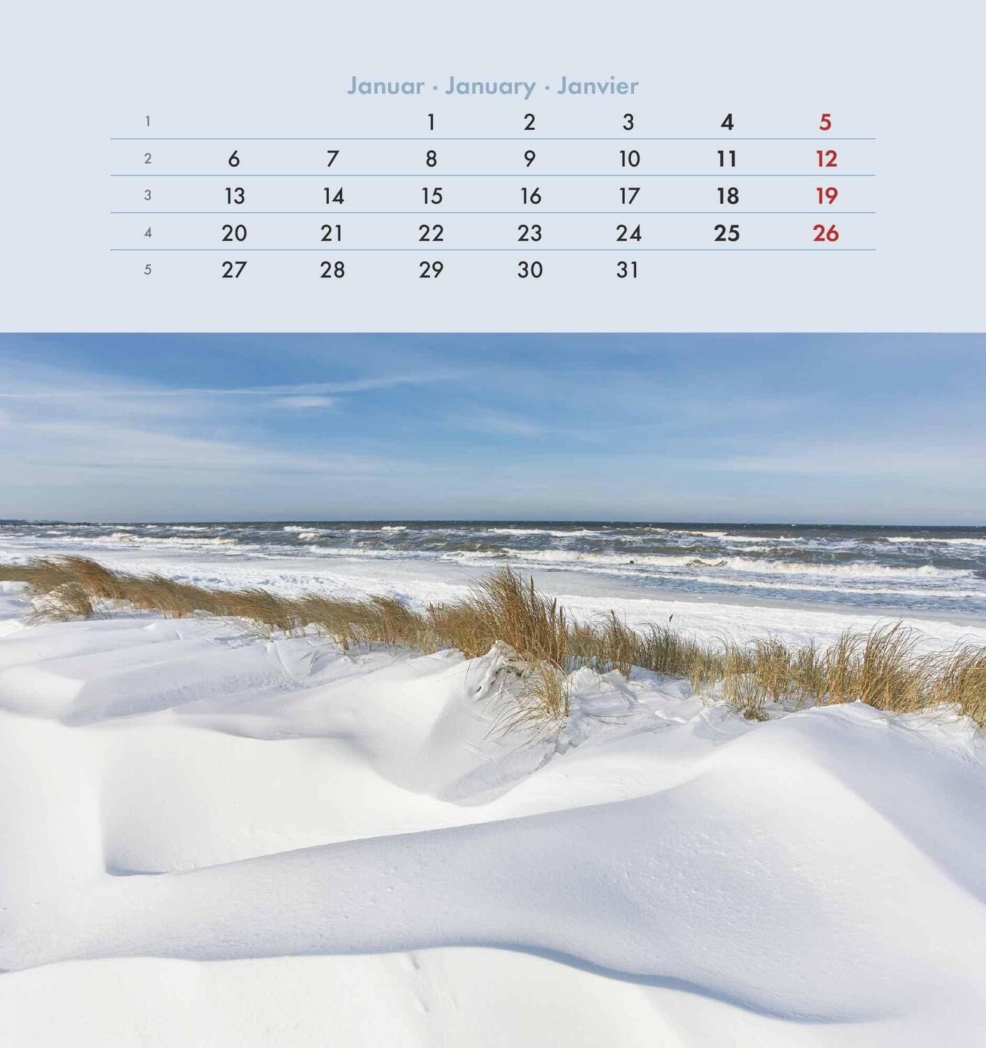 Bild: 4251732342333 | Seeblick 2025 - Postkartenkalender 16x17 cm - Sea View - zum...