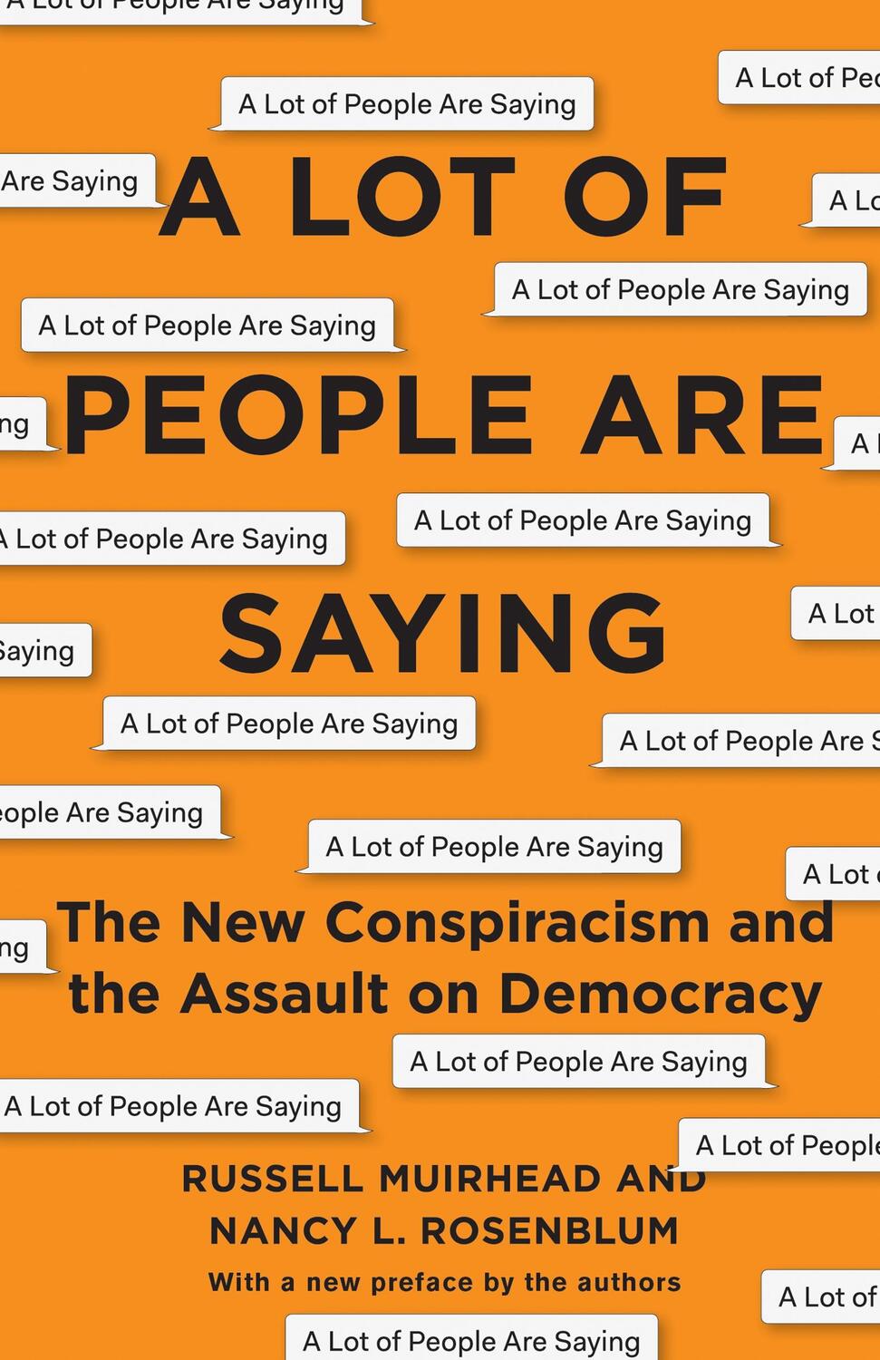 Cover: 9780691202259 | A Lot of People Are Saying | Nancy L Rosenblum (u. a.) | Taschenbuch