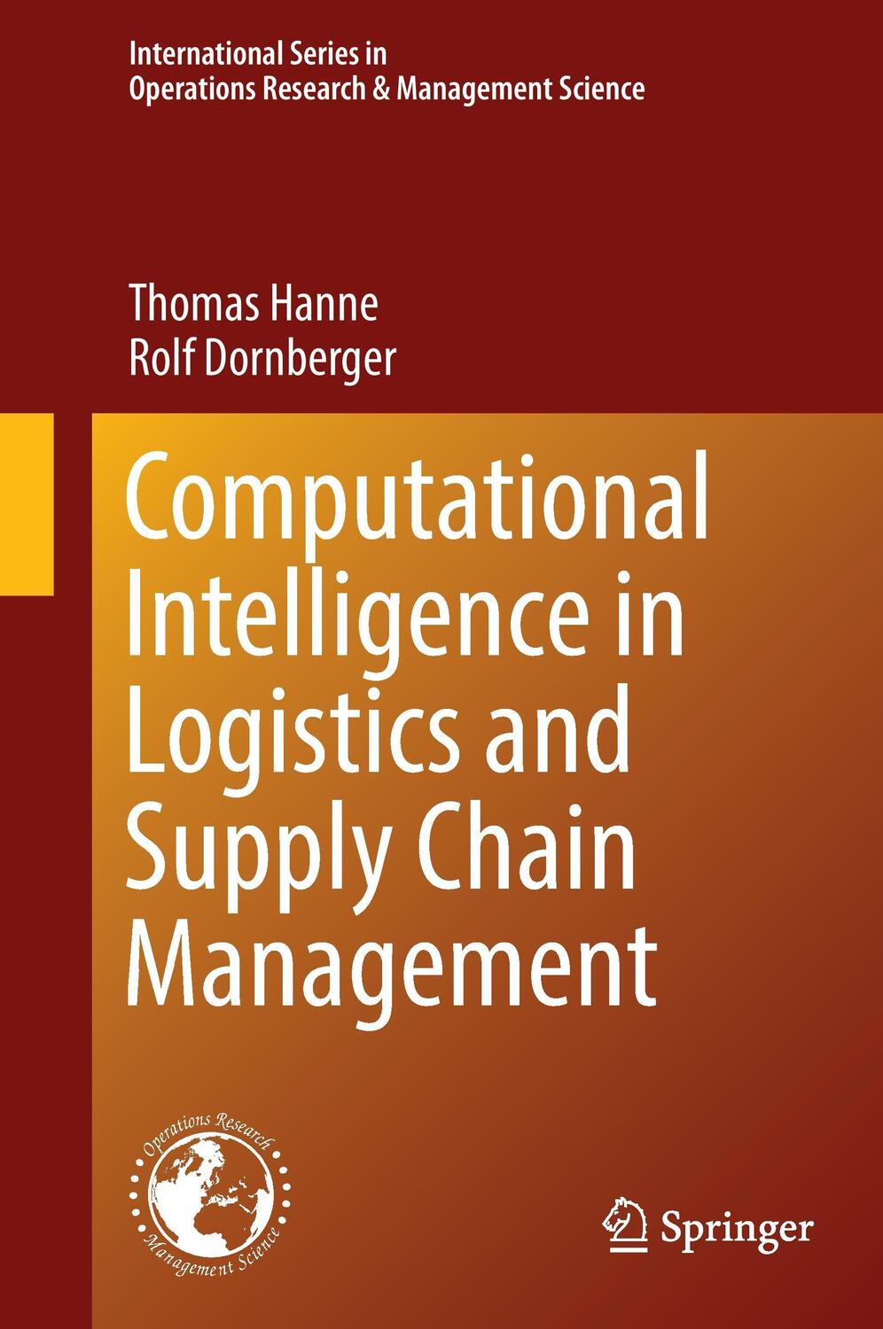 Cover: 9783319407203 | Computational Intelligence in Logistics and Supply Chain Management