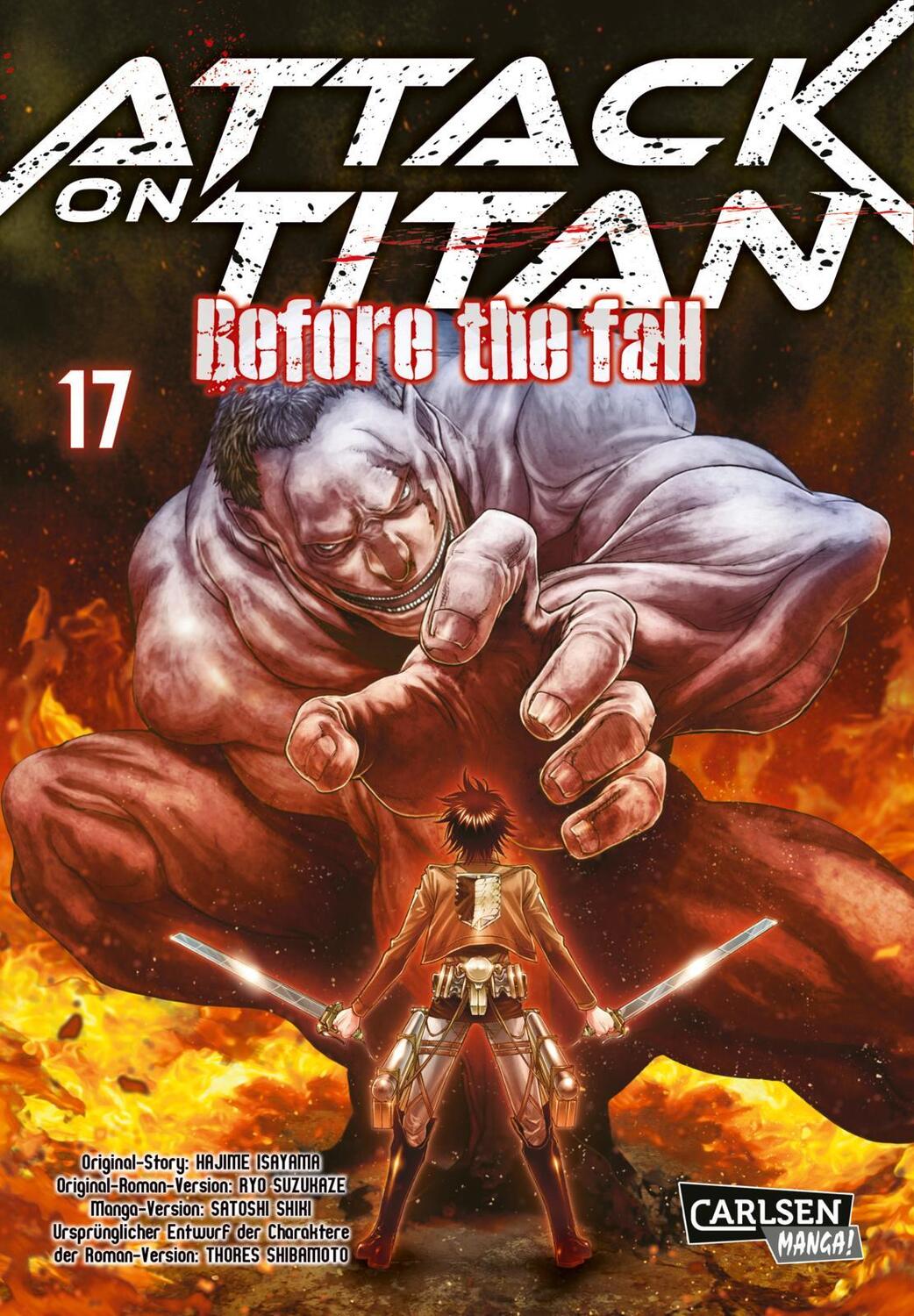 Cover: 9783551746498 | Attack on Titan - Before the Fall 17 | Hajime Isayama (u. a.) | Buch