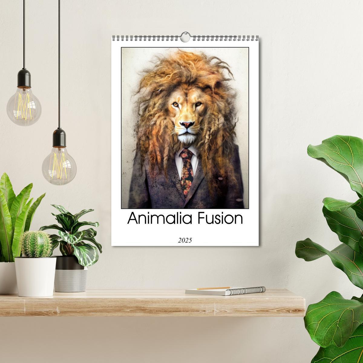 Bild: 9781325967766 | Animalia Fusion (Wall Calendar 2025 DIN A3 portrait), CALVENDO 12...