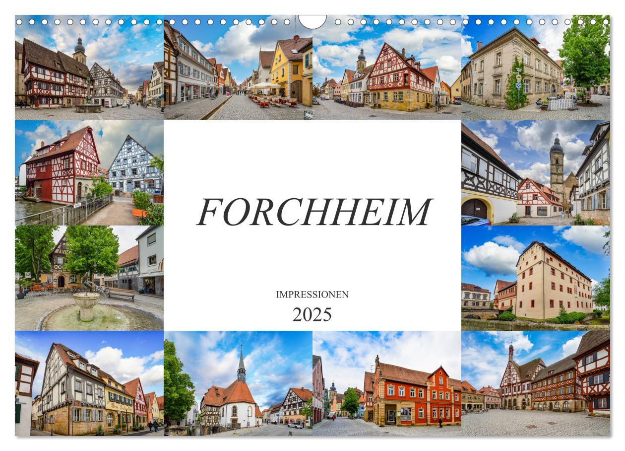 Cover: 9783435227471 | Forchheim Impressionen (Wandkalender 2025 DIN A3 quer), CALVENDO...