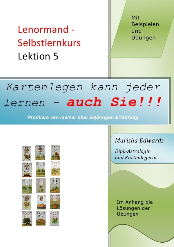 Cover: 9783741846465 | Kartenlegen kann jeder lernen - auch Sie!!! / Lenormand -...