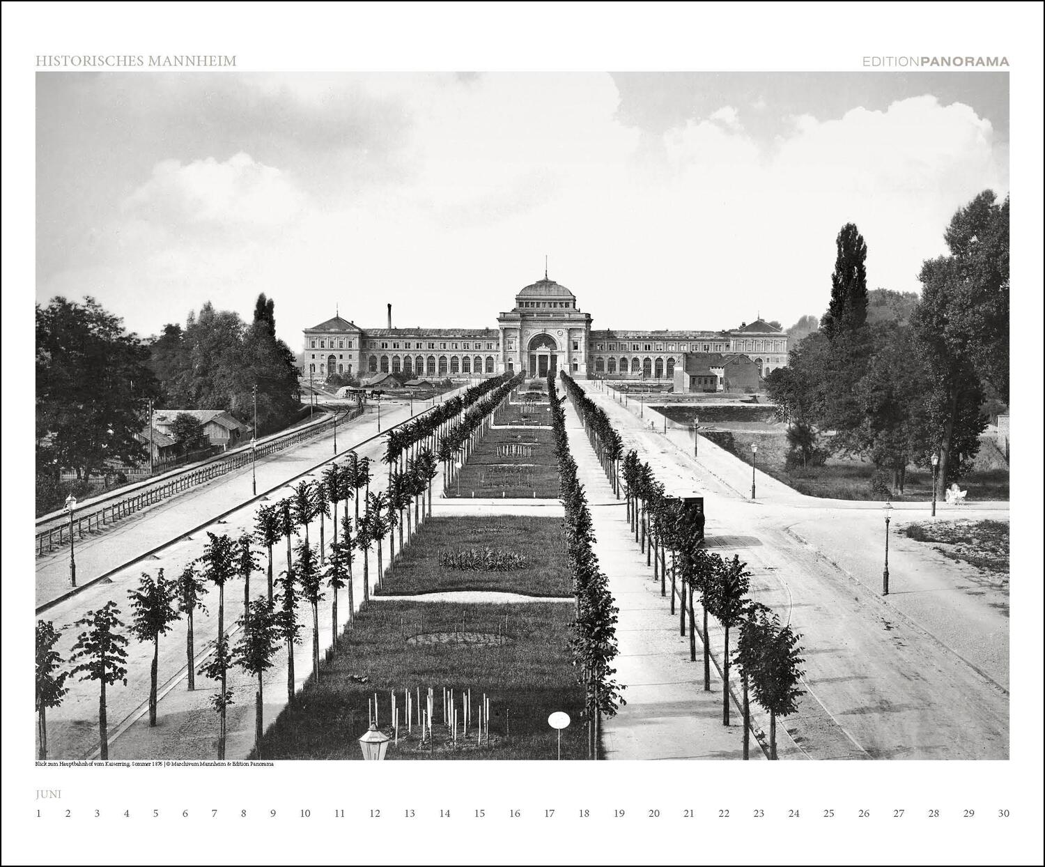 Bild: 9783898236331 | Historisches Mannheim. Die Quadratestadt um 1900 | Kalender | XIV