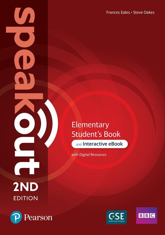 Cover: 9781292401195 | Speakout 2ed Elementary Student's Book &amp; Interactive eBook with...