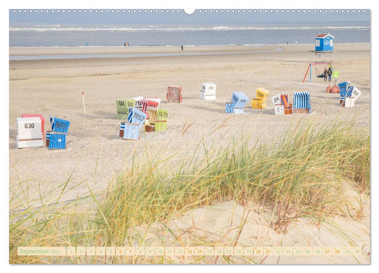 Bild: 9783435073191 | Am Strand von Langeoog (Wandkalender 2025 DIN A2 quer), CALVENDO...