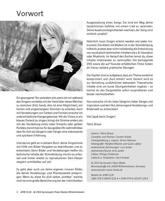 Bild: 9783869473284 | Bilder des Singens, m. DVD | Handbuch für den Popgesang | Petra Straue