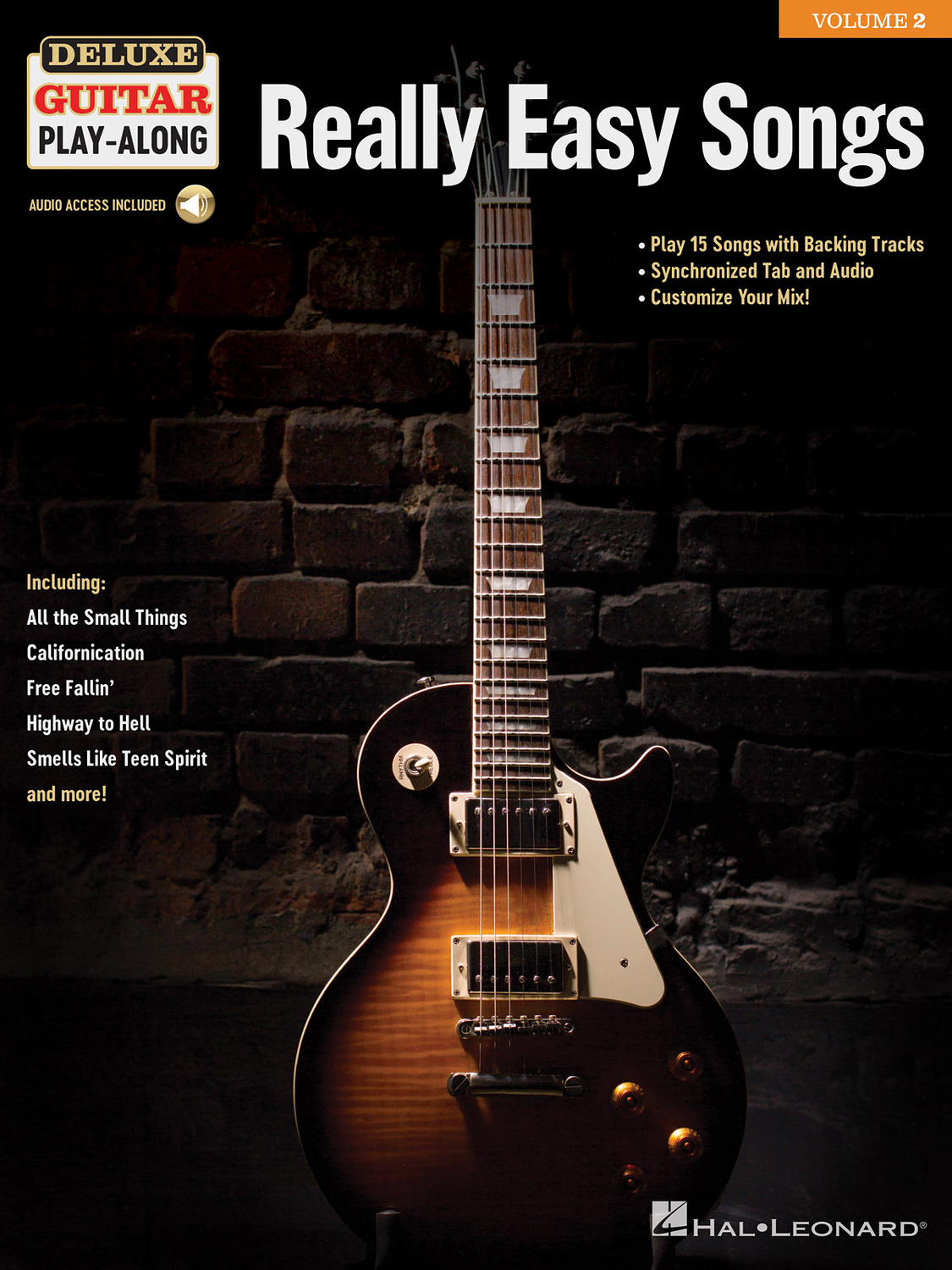 Cover: 888680709099 | Really Easy Songs | Deluxe Guitar Play-Along Volume 2 | Hal Leonard