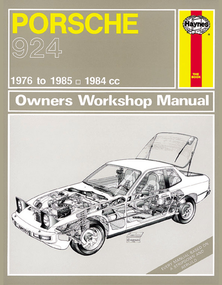 Cover: 9780857339645 | Porsche 924 &amp; 924 Turbo (76 - 85) Haynes Repair Manual | Publishing