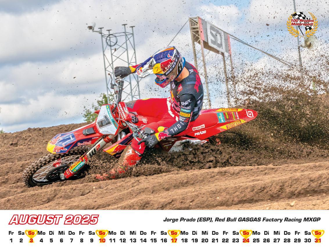 Bild: 9783948794682 | Motocross WM Kalender 2025 | Frank Pommer | Kalender | Deutsch | 2025