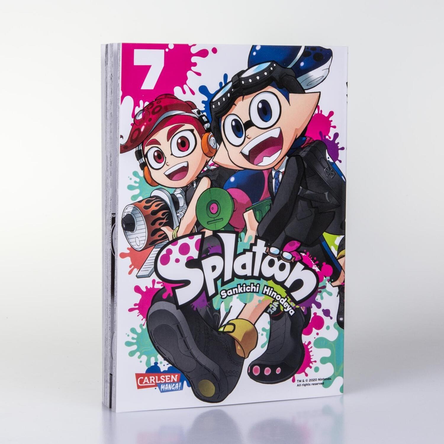 Bild: 9783551724601 | Splatoon 7 | Das Nintendo-Game als Manga! Ideal für Kinder und Gamer!