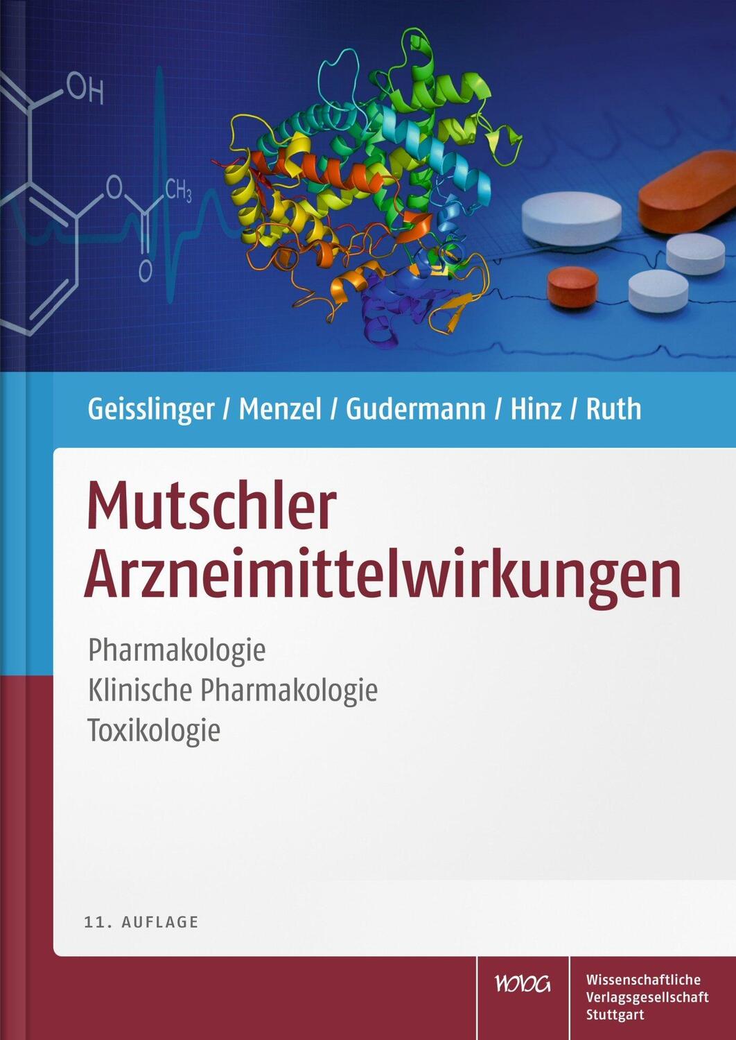 Mutschler Arzneimittelwirkungen - Geisslinger, Gerd/Menzel, Sabine/Gudermann, Thomas u a