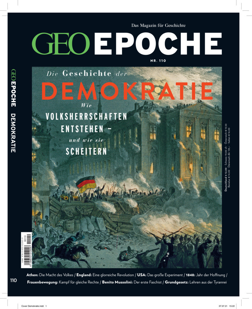 Cover: 9783652010481 | GEO Epoche (mit DVD) / GEO Epoche mit DVD 110/2021 - Demokratien -...