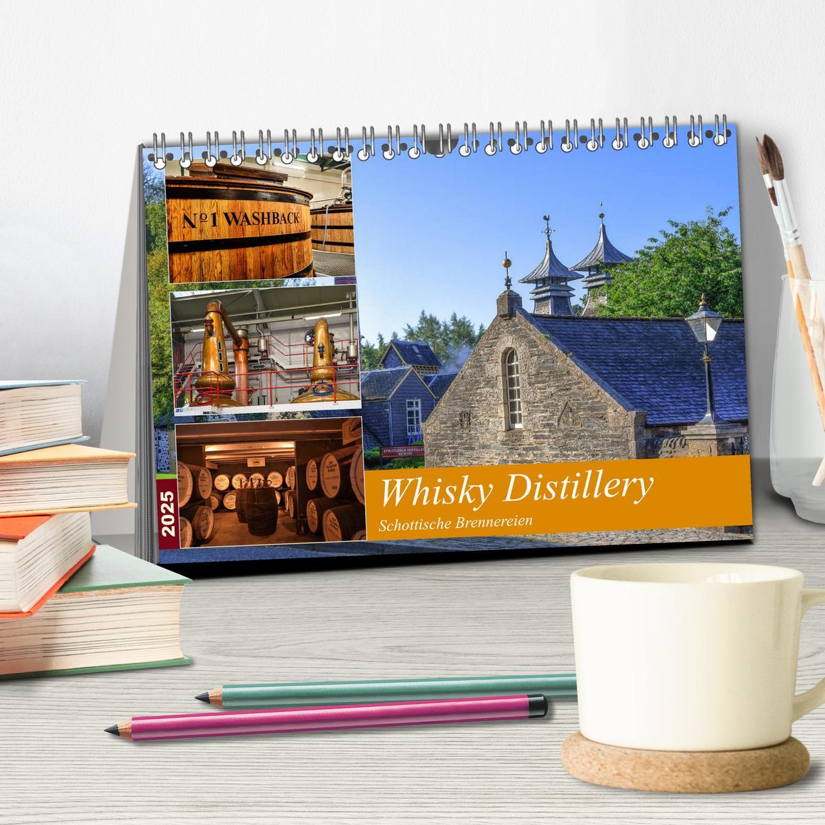 Bild: 9783435196883 | Whisky Distillery - Schottische Brennereien (Tischkalender 2025 DIN...