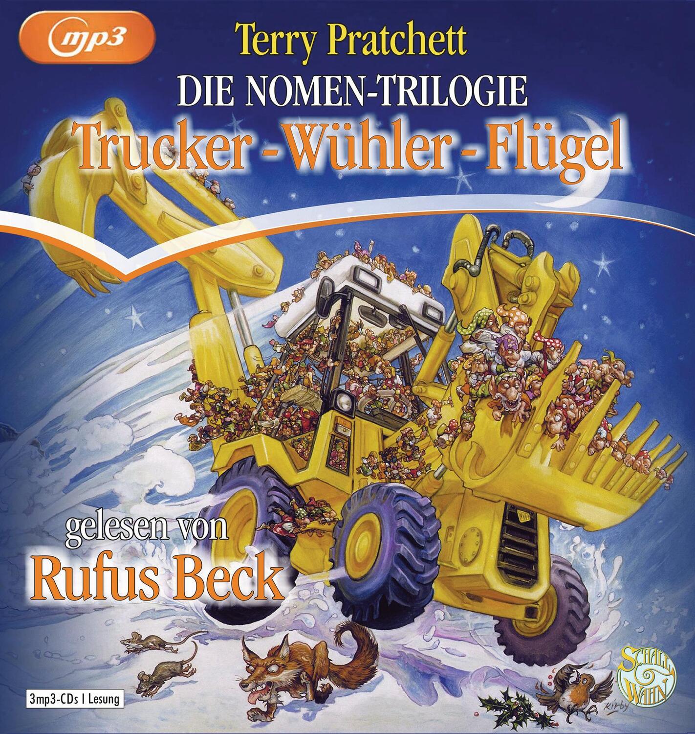 Cover: 9783837152203 | Die Nomen-Trilogie | Trucker - Wühler - Flügel | Terry Pratchett | MP3