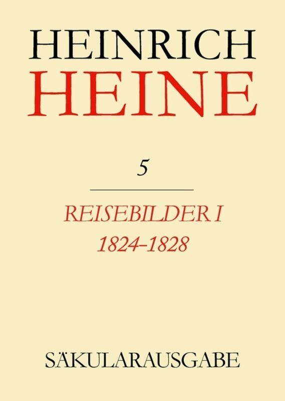Cover: 9783050020952 | Reisebilder I 1824-1828 | Heinrich Heine | Buch | 256 S. | Deutsch