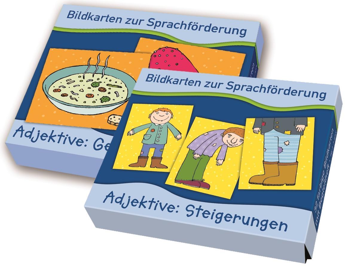 Cover: 9783834609137 | Bildkarten zur Sprachförderung: PAKET Adjektive | Box | Deutsch | 2017