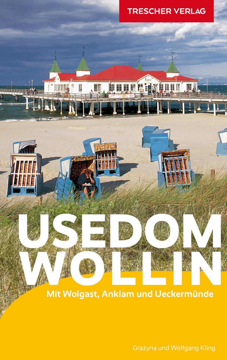 Cover: 9783897945999 | TRESCHER Reiseführer Usedom und Wollin | Wolfgang Kling (u. a.) | Buch