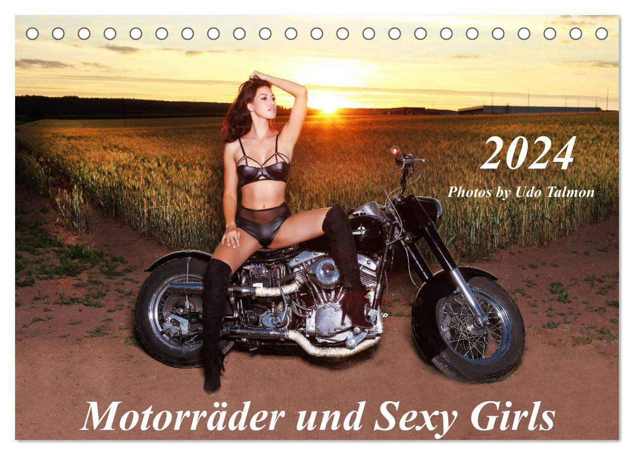 Cover: 9783675632165 | Motorräder und Sexy Girls (Tischkalender 2024 DIN A5 quer),...