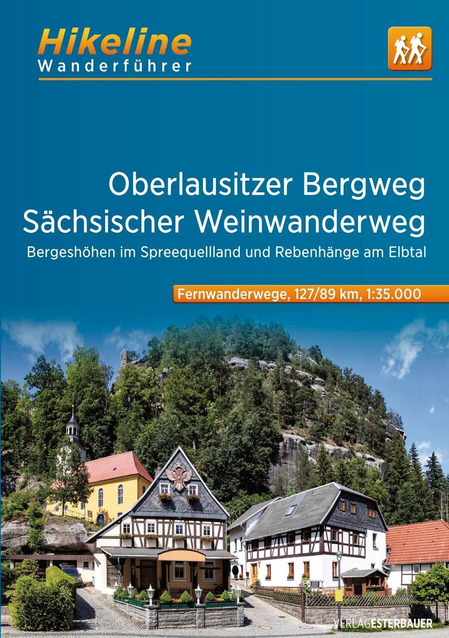 Cover: 9783711102195 | Wanderführer Oberlausitzer Bergweg . Sächsischer Weinwanderweg | Buch