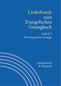 Cover: 9783525503300 | Liederkunde zum Evangelischen Gesangbuch. Heft 6/7 | Taschenbuch