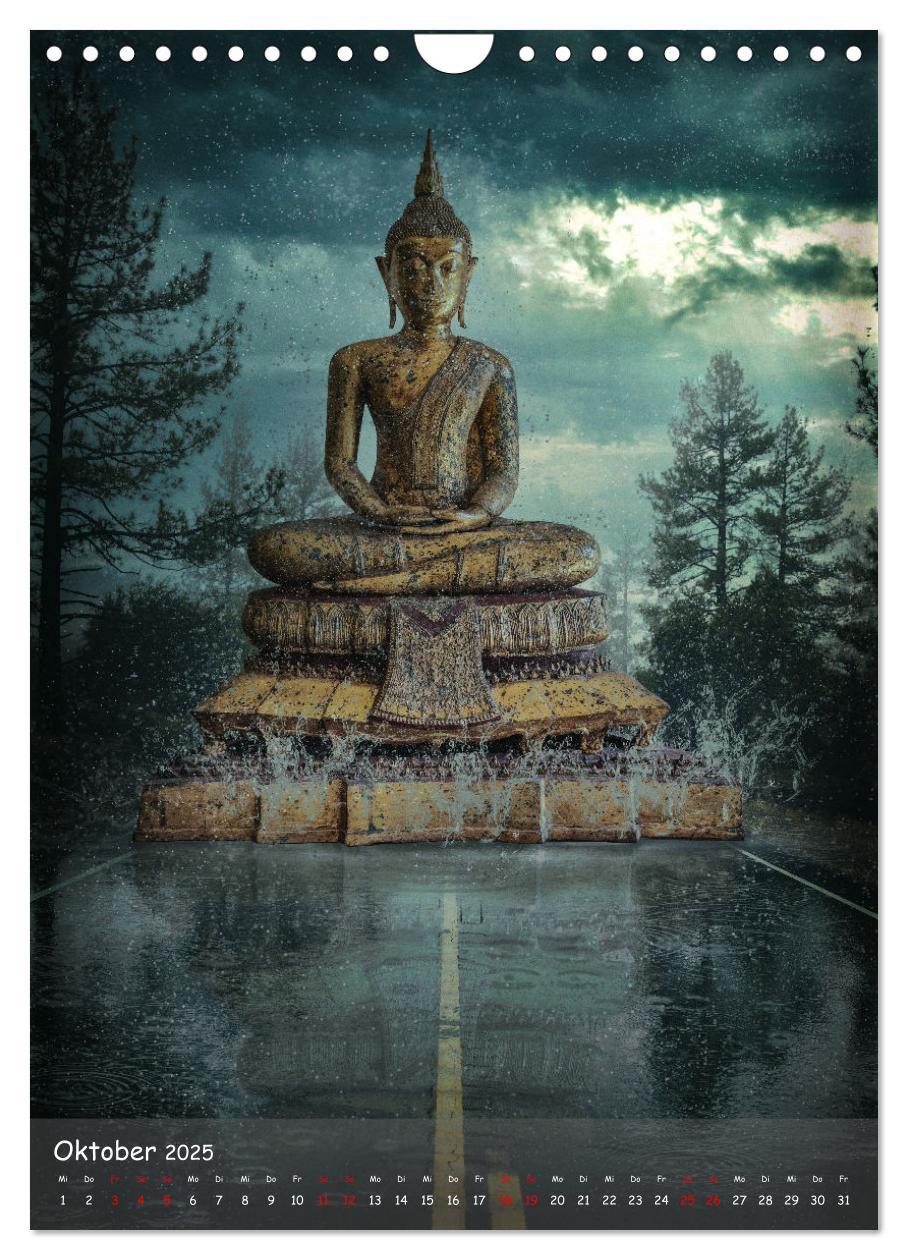 Bild: 9783435895014 | Kraft mit Buddha (Wandkalender 2025 DIN A4 hoch), CALVENDO...