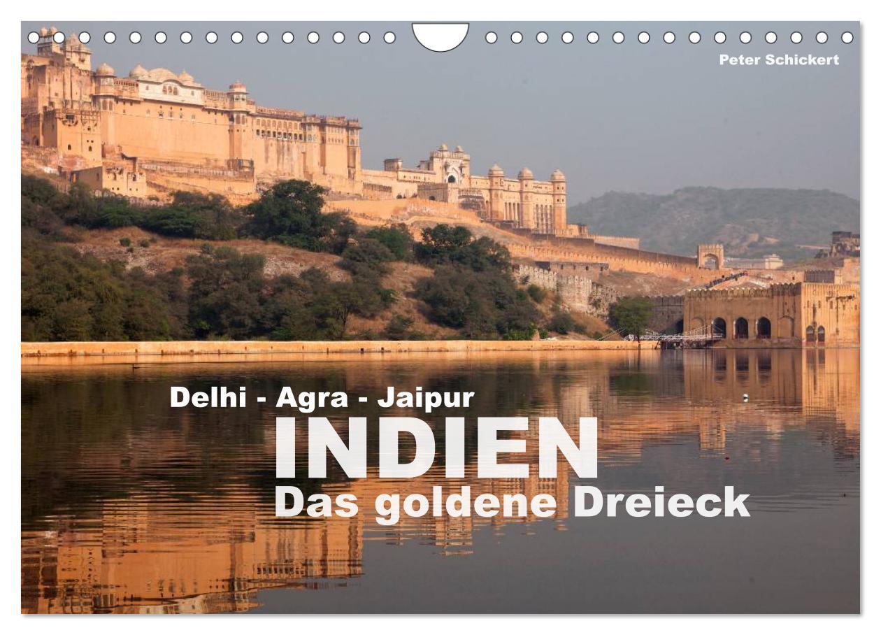 Cover: 9783435627929 | Indien - das goldene Dreieck, Delhi-Agra-Jaipur (Wandkalender 2025...